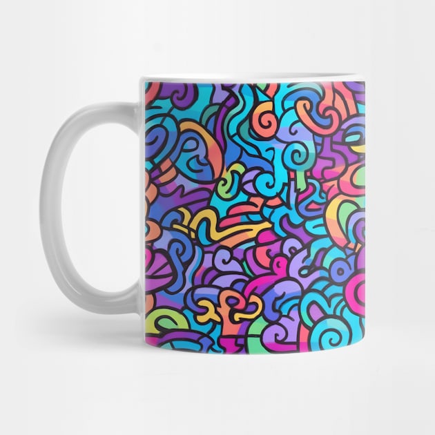 Psychedelic style with vibrant colour by AestheticsArt81